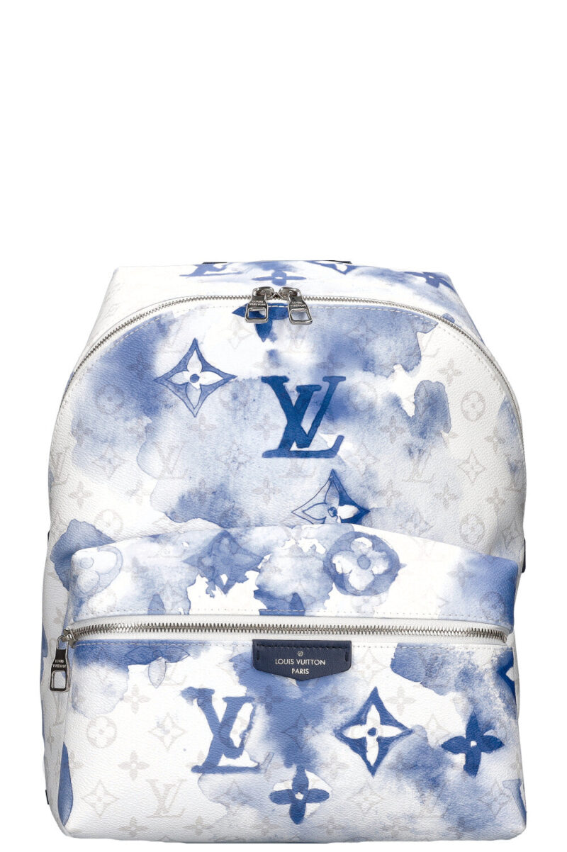 LOUIS VUITTON Discovery Backpack PM Watercolor MNG Blue AWE - Image 12