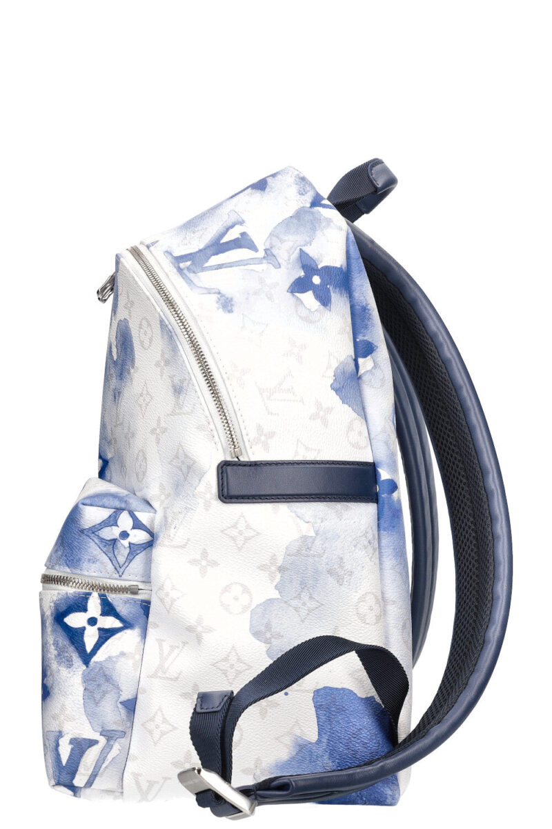 LOUIS VUITTON Discovery Backpack PM Watercolor MNG Blue AWE - Image 3