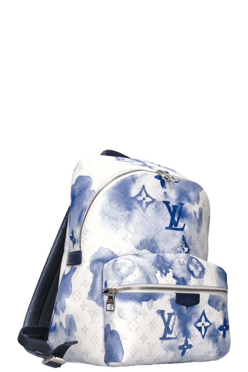 LOUIS VUITTON Discovery Backpack PM Watercolor MNG Blue AWE - Image 2