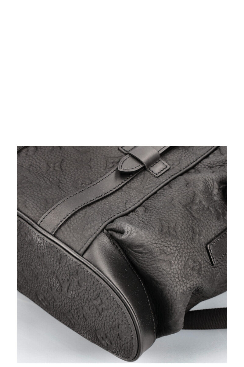 LOUIS VUITTON Christopher MM Backpack Black AWE - Image 9