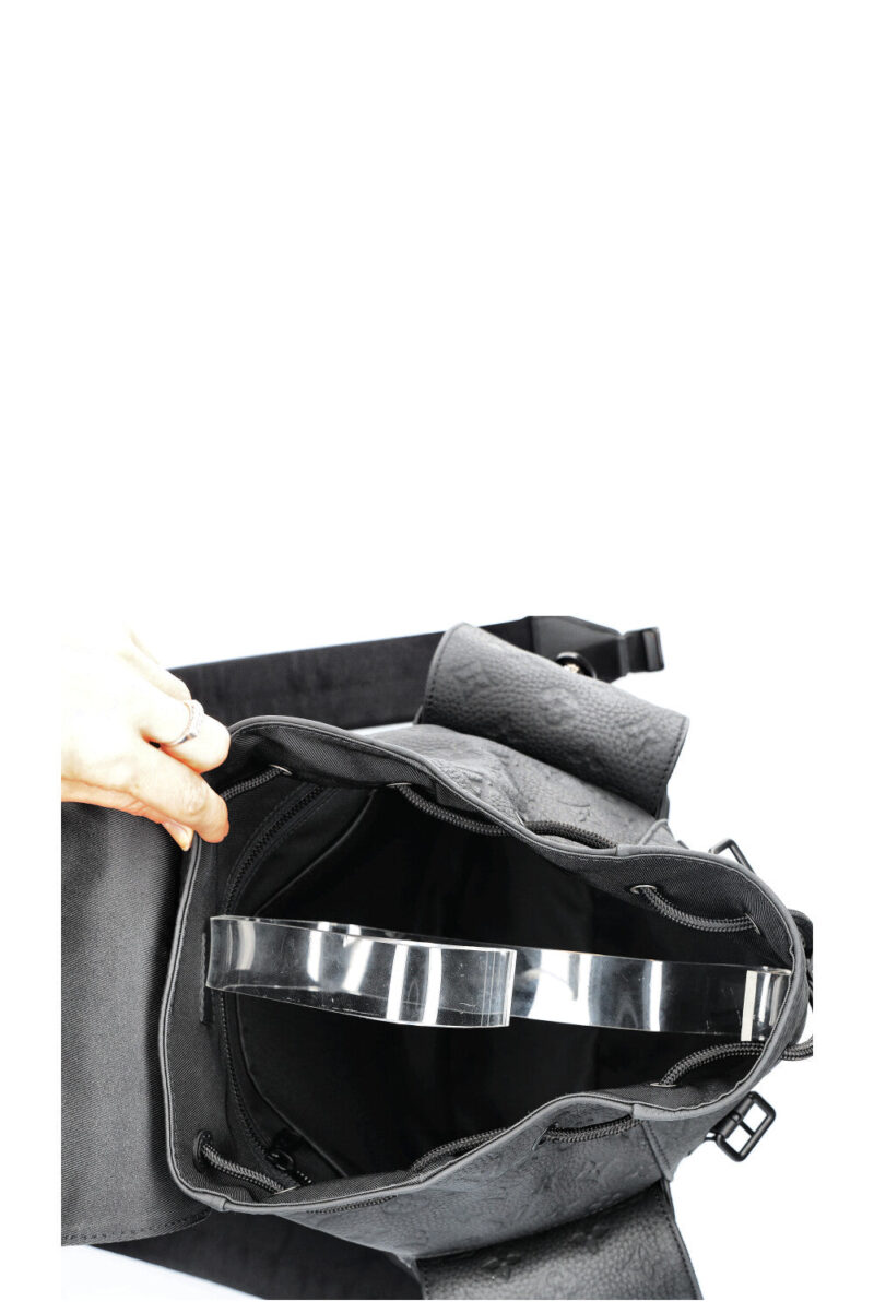 LOUIS VUITTON Christopher MM Backpack Black AWE - Image 10