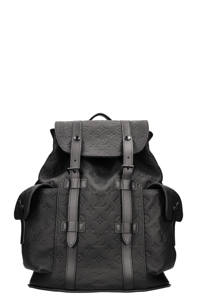 LOUIS VUITTON Christopher MM Backpack Black AWE - Image 11