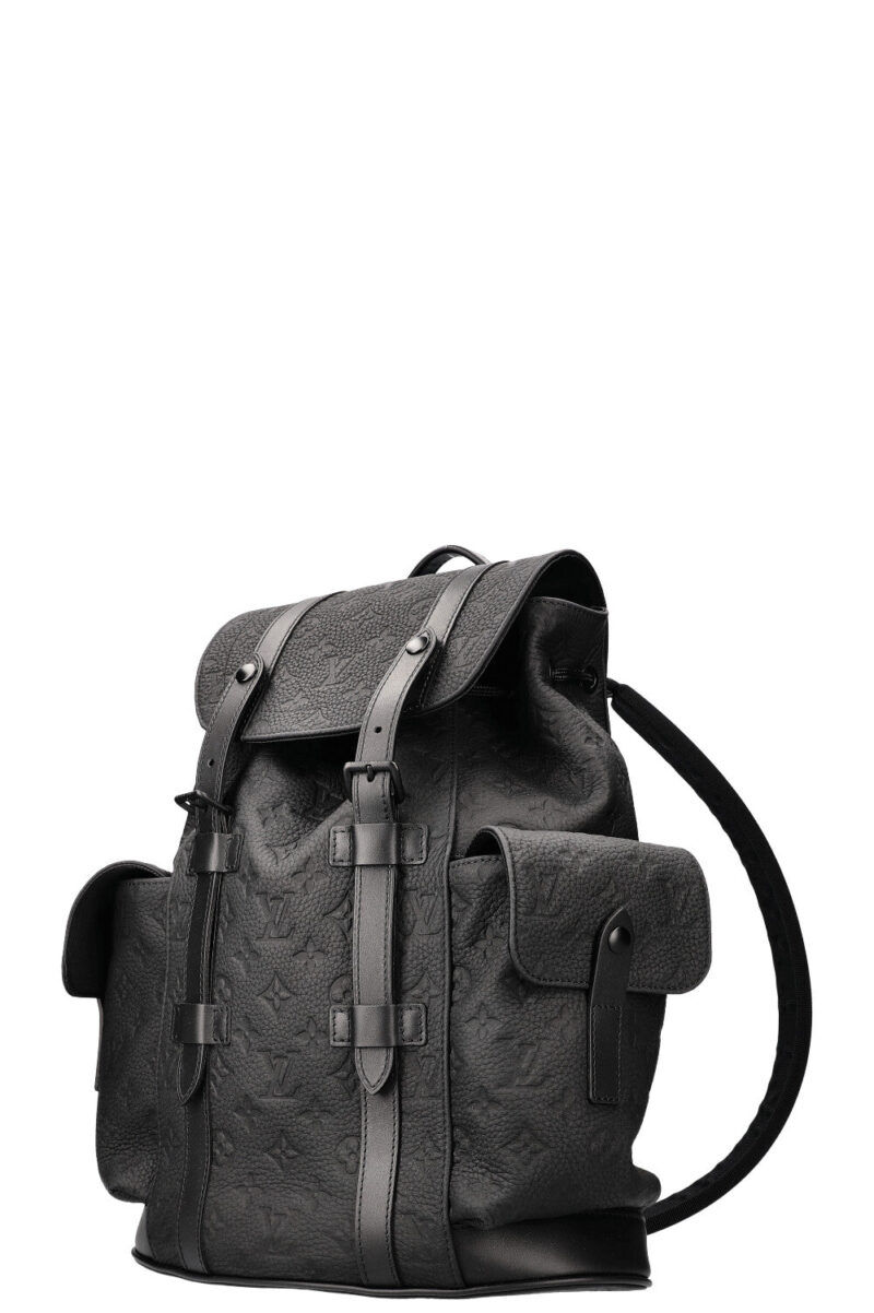 LOUIS VUITTON Christopher MM Backpack Black AWE - Image 5