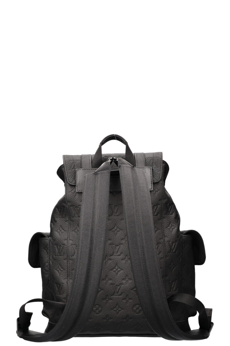 LOUIS VUITTON Christopher MM Backpack Black AWE - Image 4