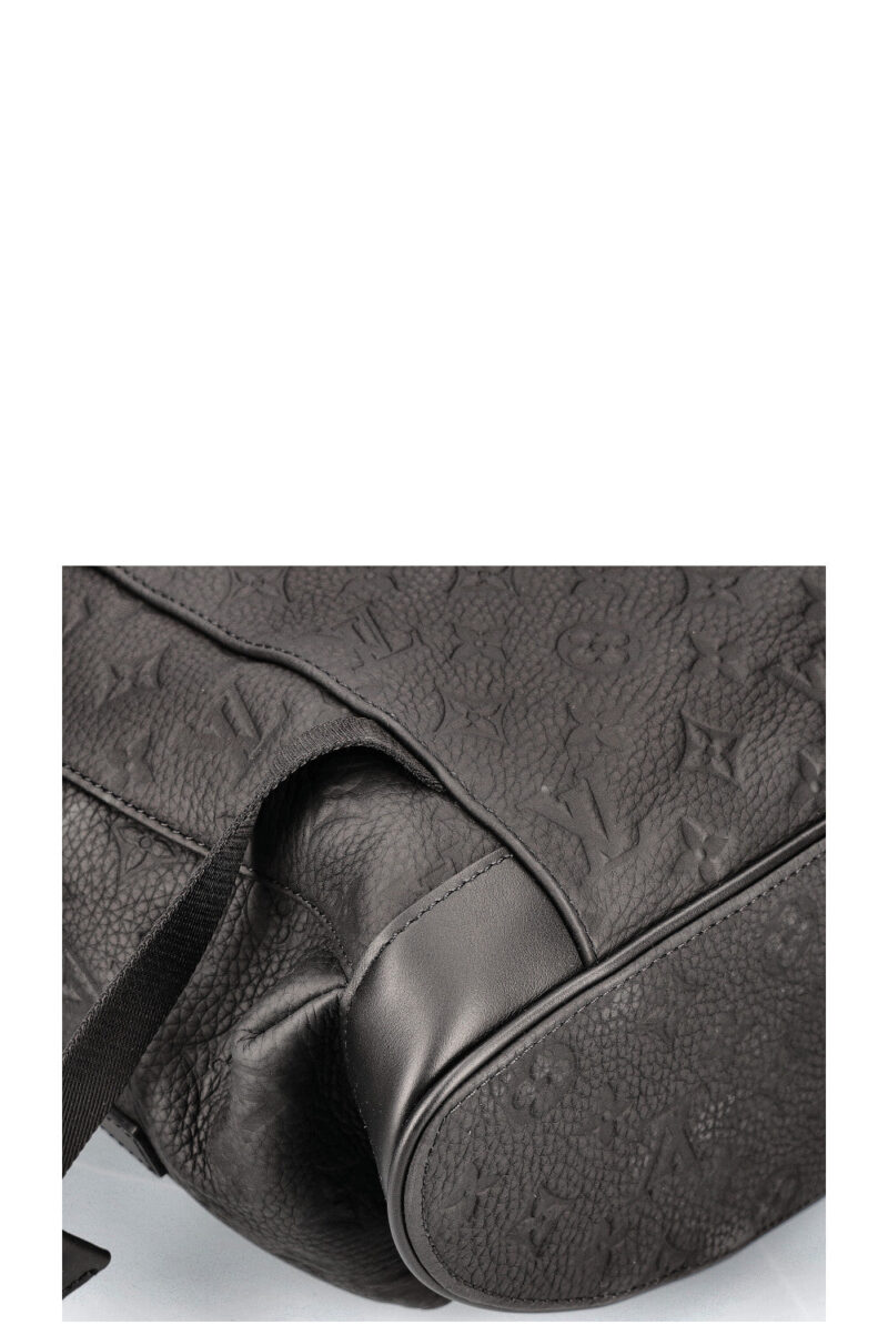 LOUIS VUITTON Christopher MM Backpack Black AWE - Image 6