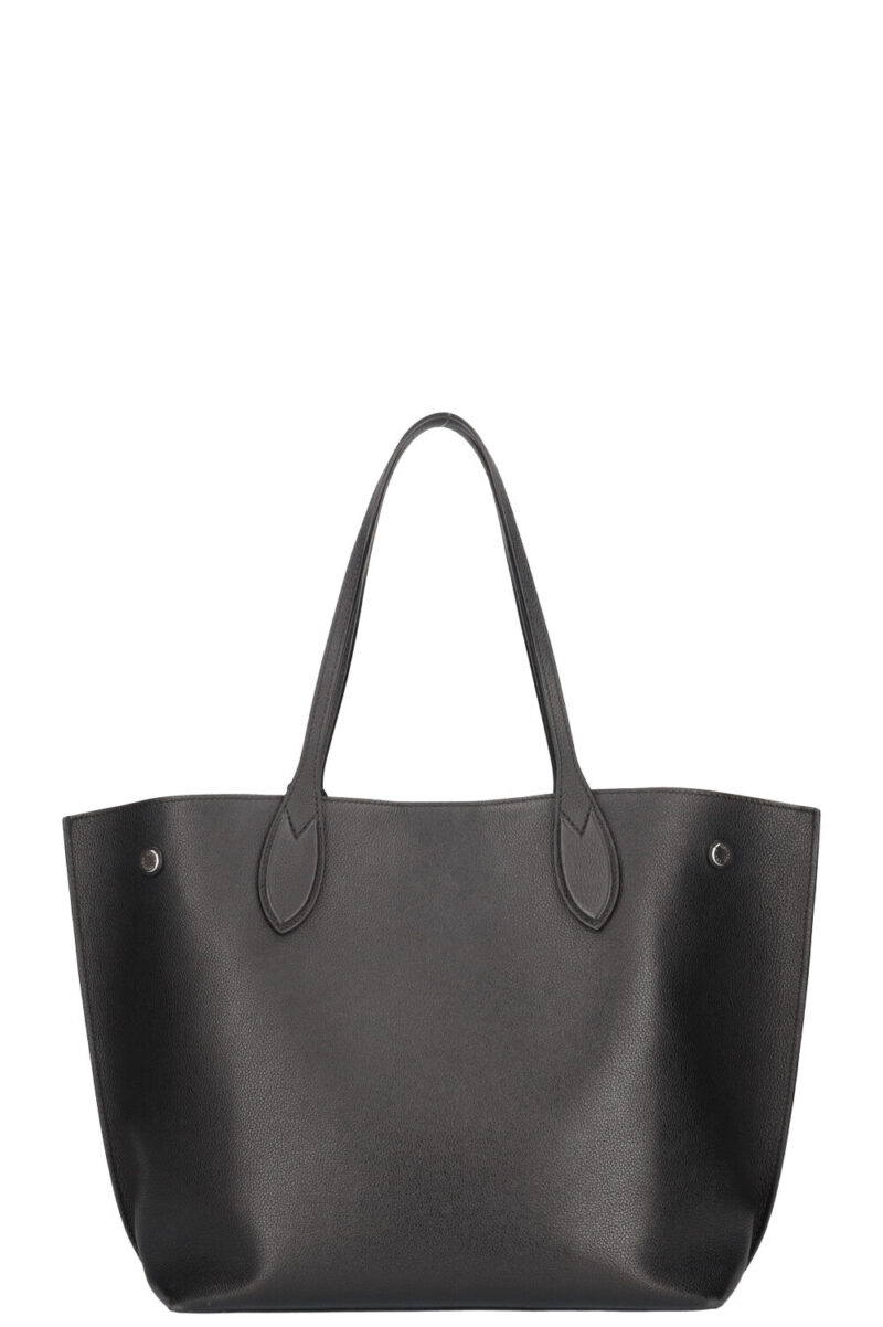 LOUIS VUITTON Lockme Go Tote Bag Leather Black AWE - Image 5