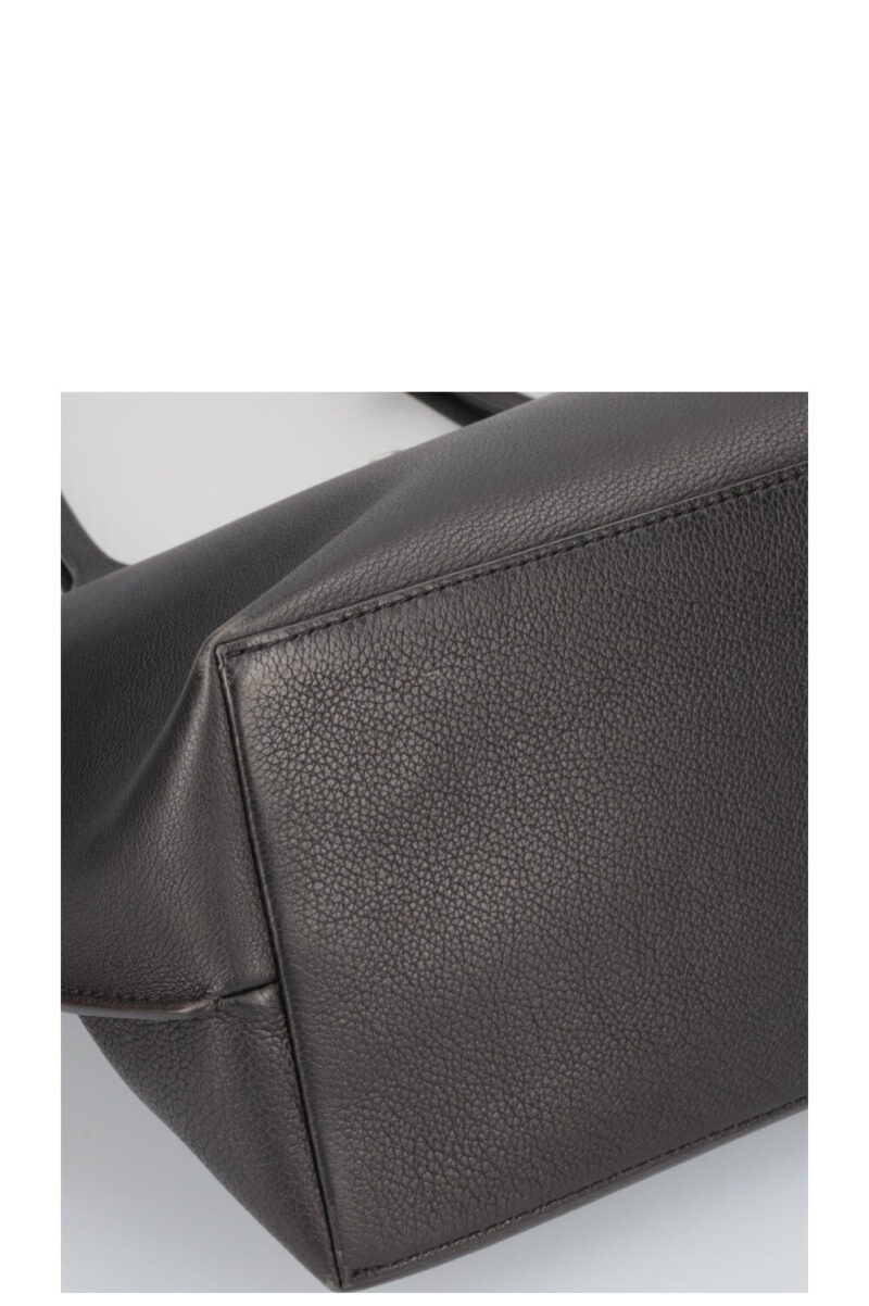 LOUIS VUITTON Lockme Go Tote Bag Leather Black AWE - Image 7