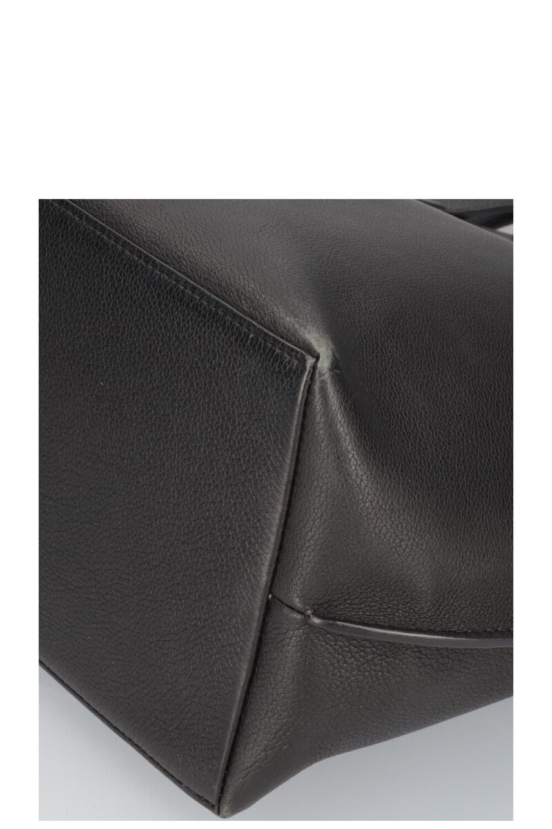LOUIS VUITTON Lockme Go Tote Bag Leather Black AWE - Image 8