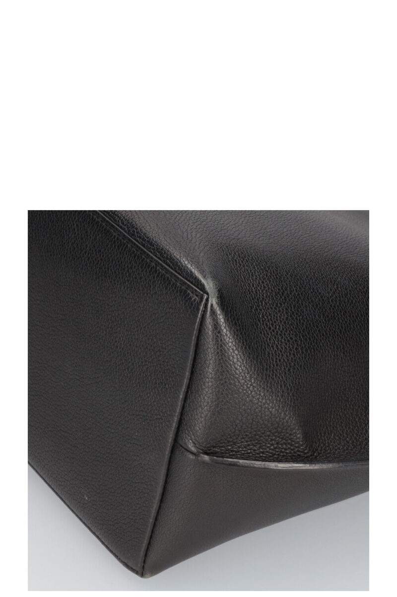LOUIS VUITTON Lockme Go Tote Bag Leather Black AWE - Image 9