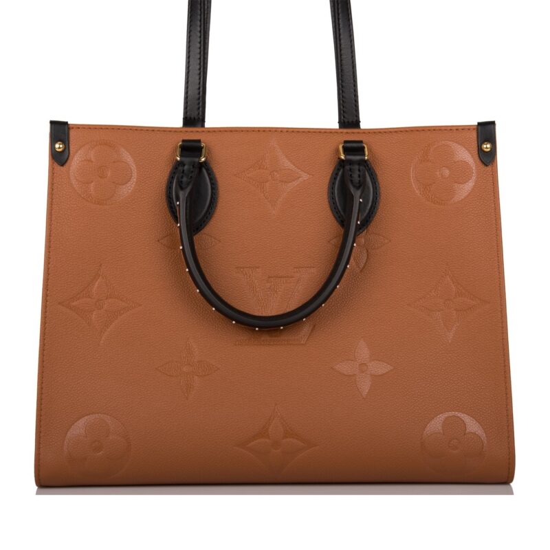 Louis Vuitton Caramel Wild At Heart Empreinte Giant Monogram OnTheGo MM AWE - Image 4