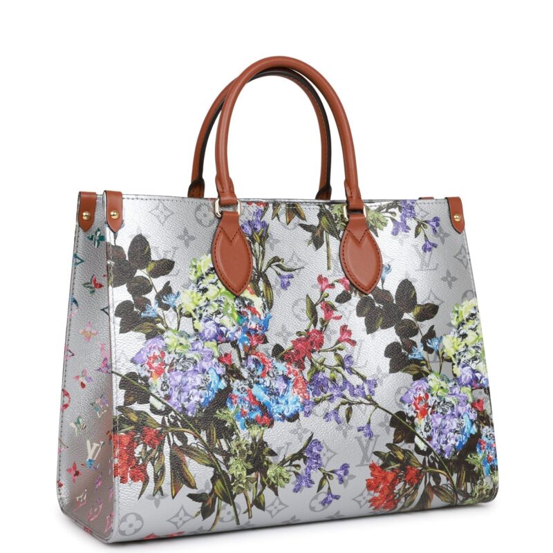 Louis Vuitton LV Garden Metallic Monogram OnTheGo MM AWE