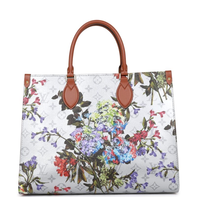 Louis Vuitton LV Garden Metallic Monogram OnTheGo MM AWE - Image 3