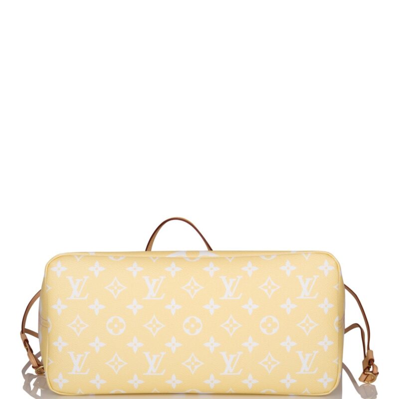 Louis Vuitton Light Pink By The Pool Giant Monogram Neverfull MM AWE - Image 6