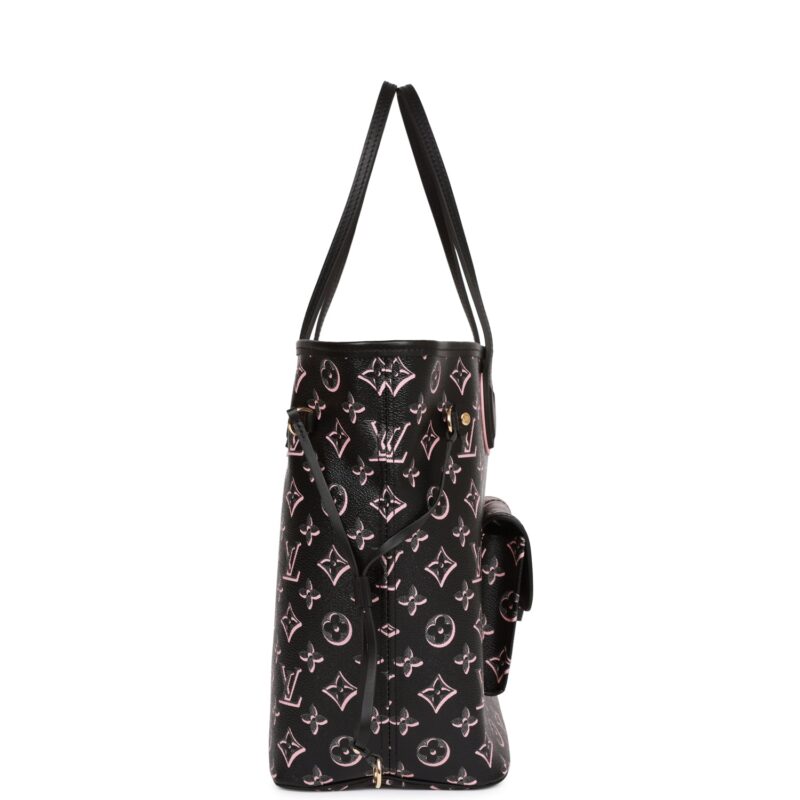 Louis Vuitton Fall For You Black Monogram Neverfull MM AWE - Image 2