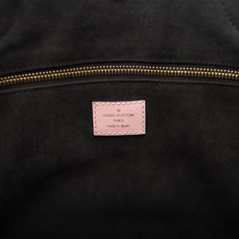 Louis Vuitton Cream Wild At Heart Giant Monogram Empreinte Neverfull MM AWE - Image 8