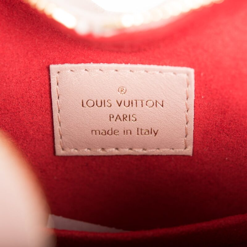 Louis Vuitton Fall In Love Heart Bag Embossed Monogram Light Pink Lambskin AWE - Image 8