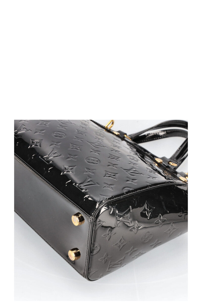LOUIS VUITTON Brea Bag MM Vernis Black AWE - Image 10