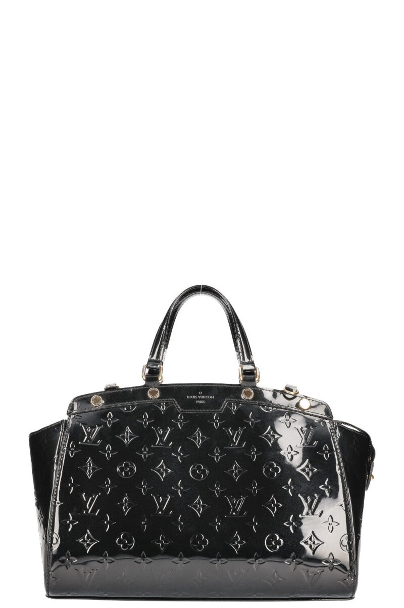 LOUIS VUITTON Brea Bag MM Vernis Black AWE - Image 2