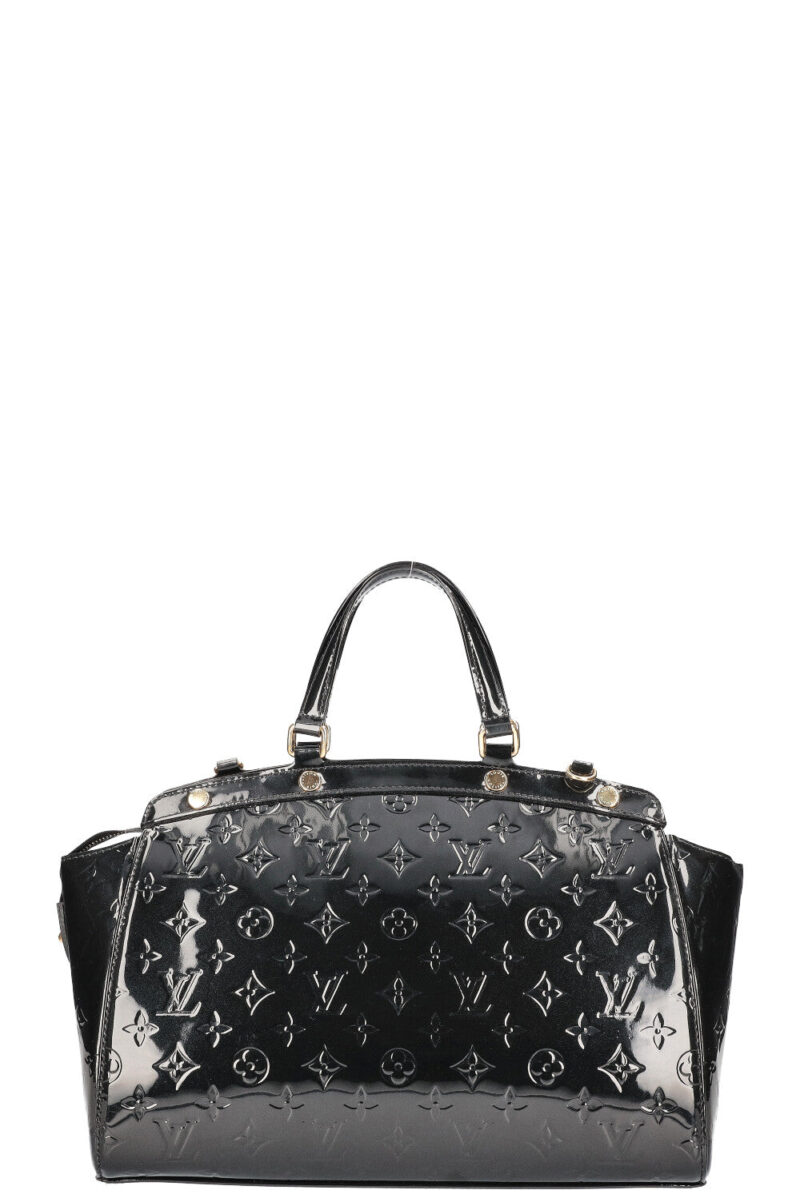LOUIS VUITTON Brea Bag MM Vernis Black AWE - Image 4