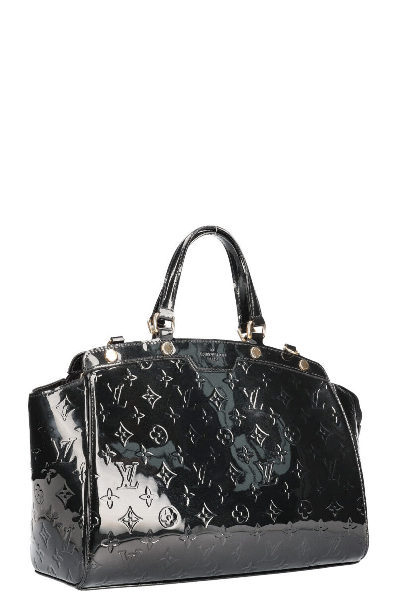 LOUIS VUITTON Brea Bag MM Vernis Black AWE - Image 3