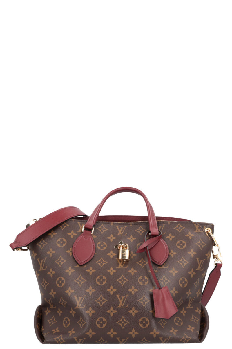 LOUIS VUITTON Flower Zipped Tote MM Bag MNG AWE - Image 10
