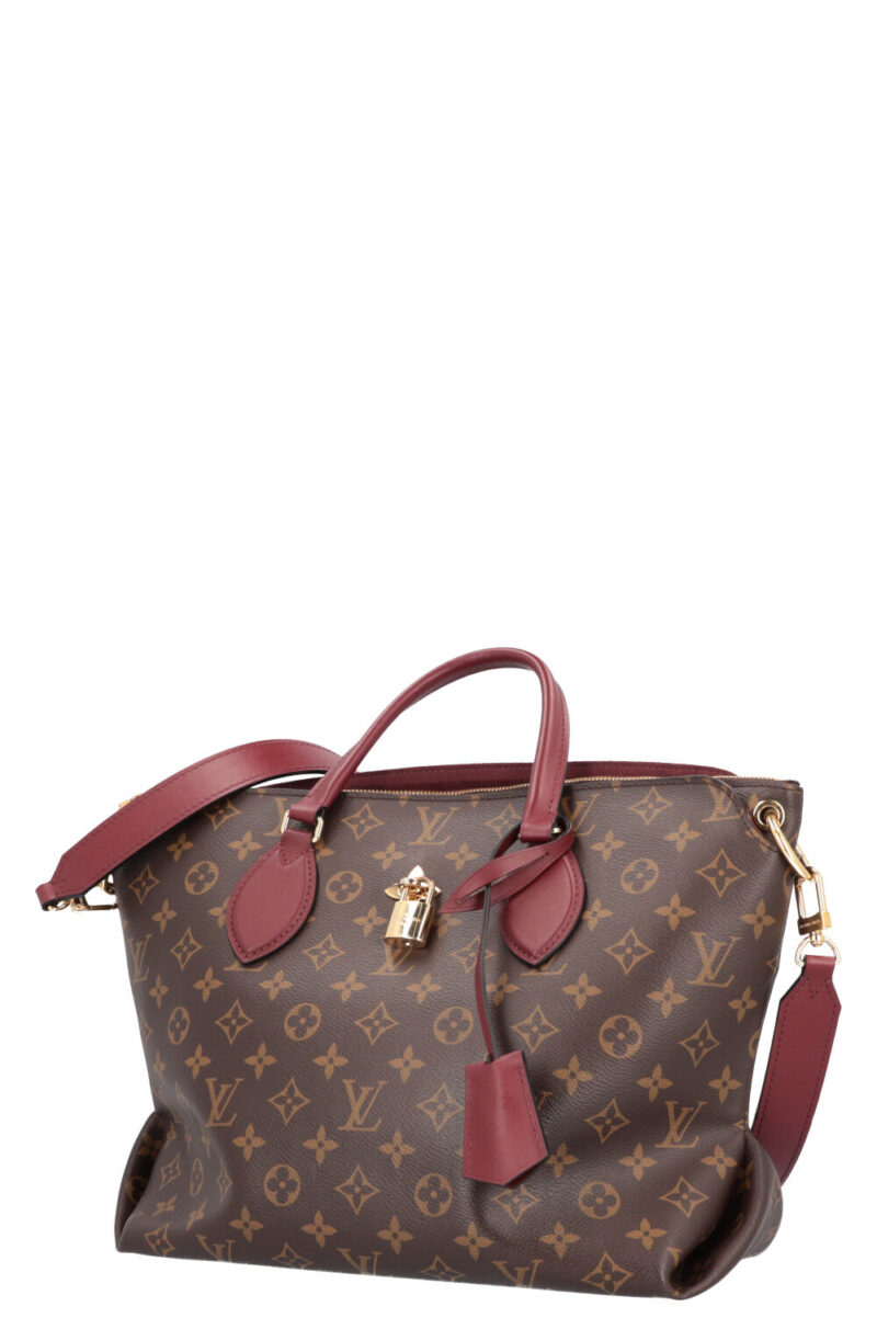 LOUIS VUITTON Flower Zipped Tote MM Bag MNG AWE - Image 3