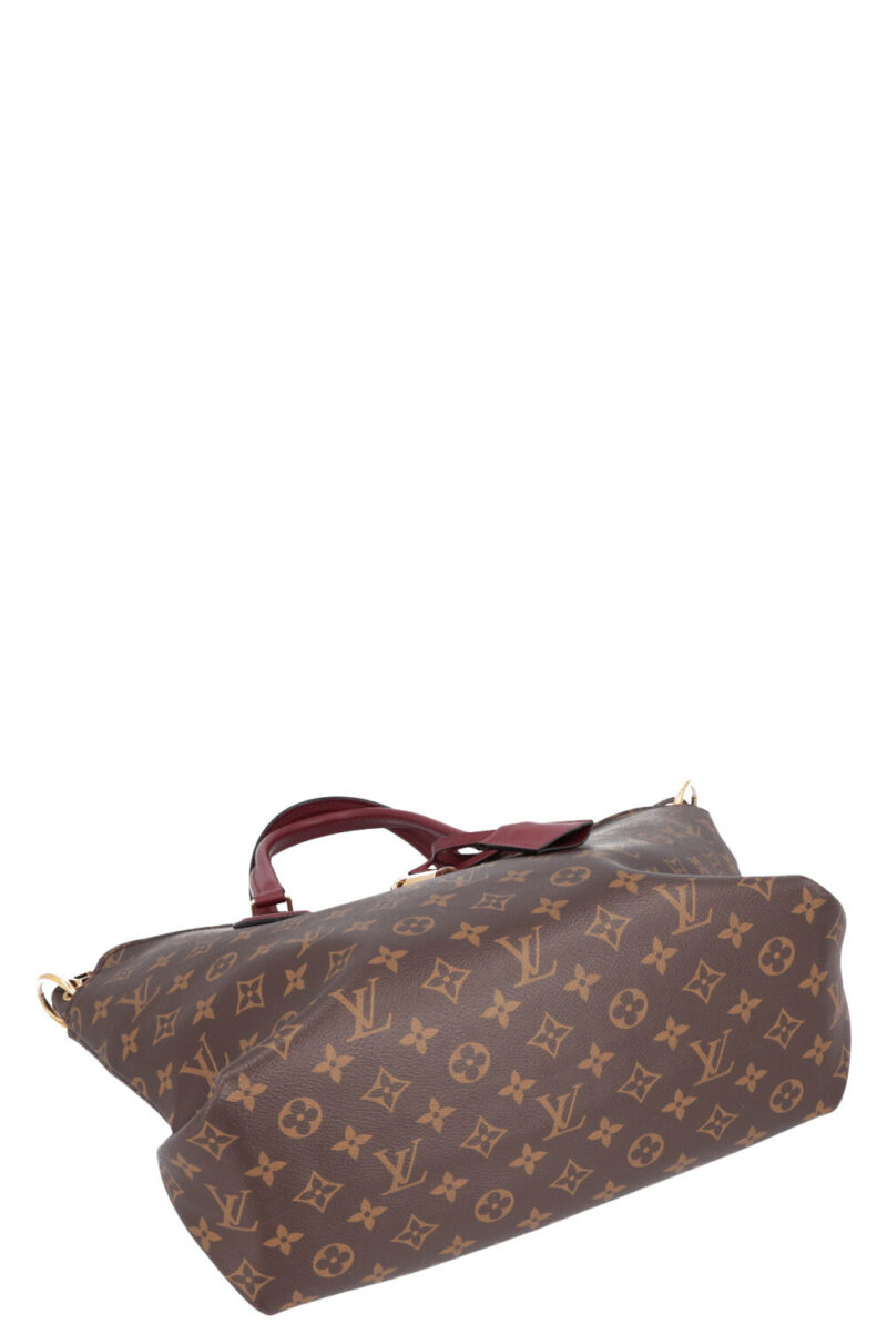 LOUIS VUITTON Flower Zipped Tote MM Bag MNG AWE - Image 5