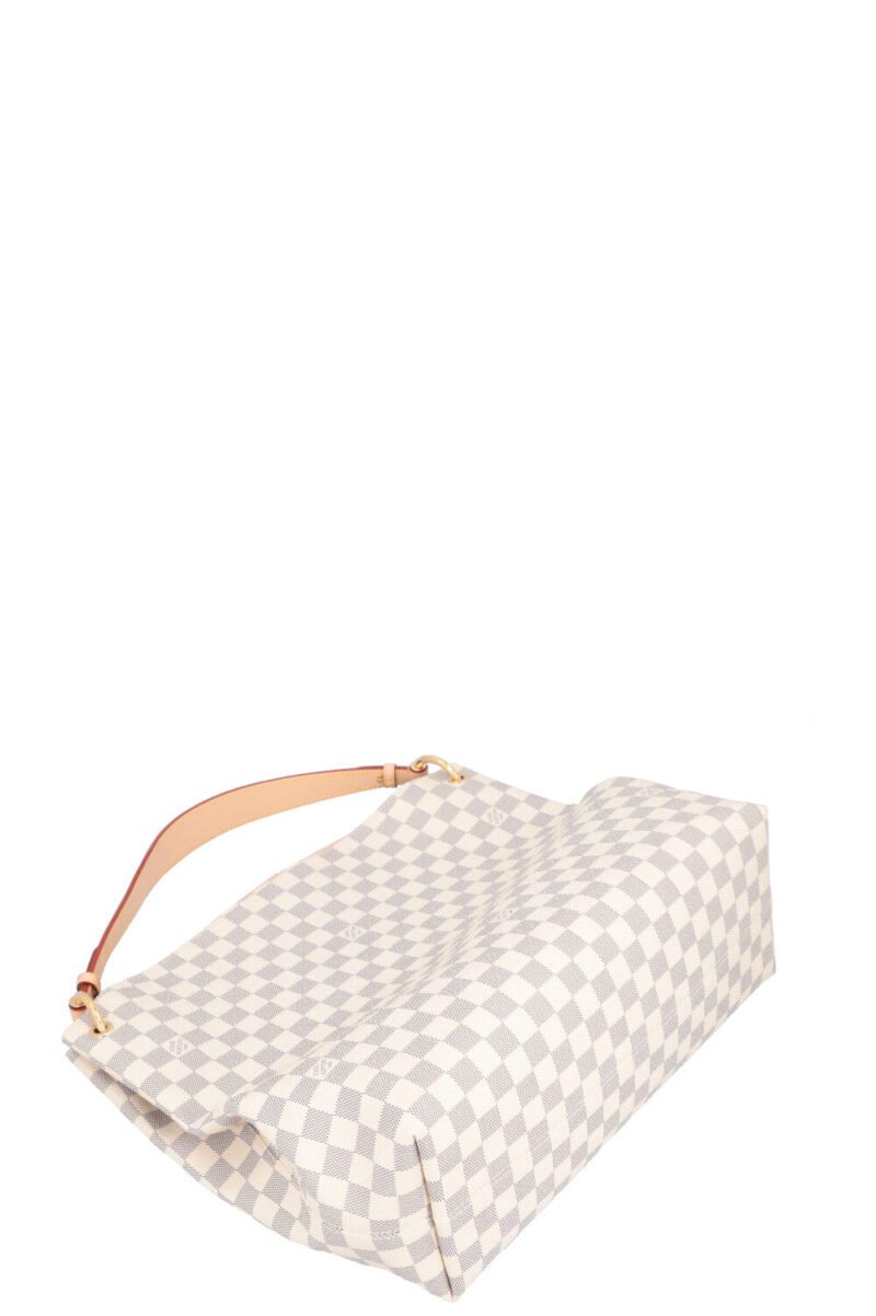 LOUIS VUITTON Graceful MM Bag Damier Azur AWE - Image 8