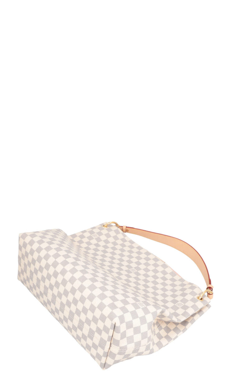 LOUIS VUITTON Graceful MM Bag Damier Azur AWE - Image 9