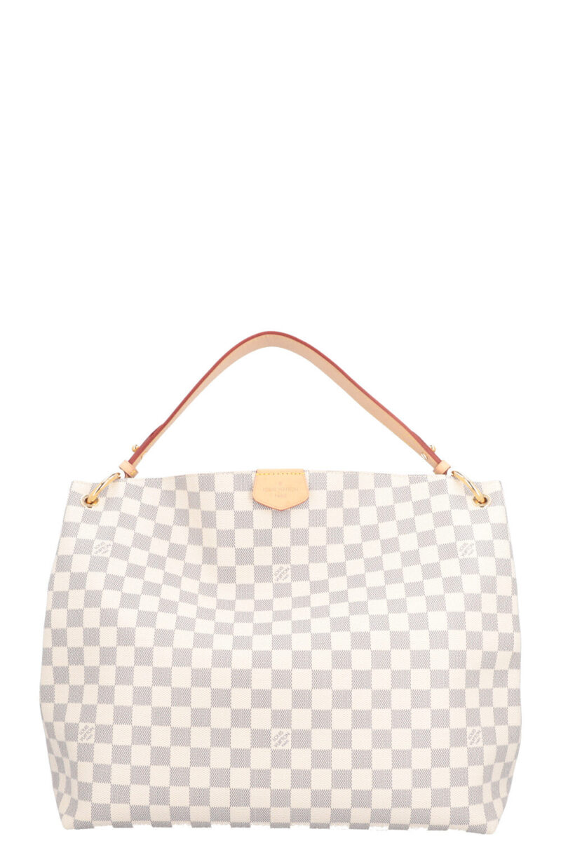 LOUIS VUITTON Graceful MM Bag Damier Azur AWE - Image 11