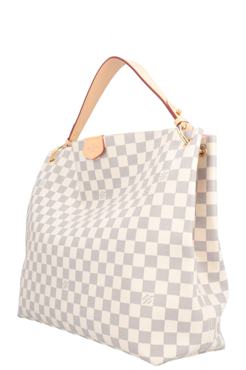 LOUIS VUITTON Graceful MM Bag Damier Azur AWE