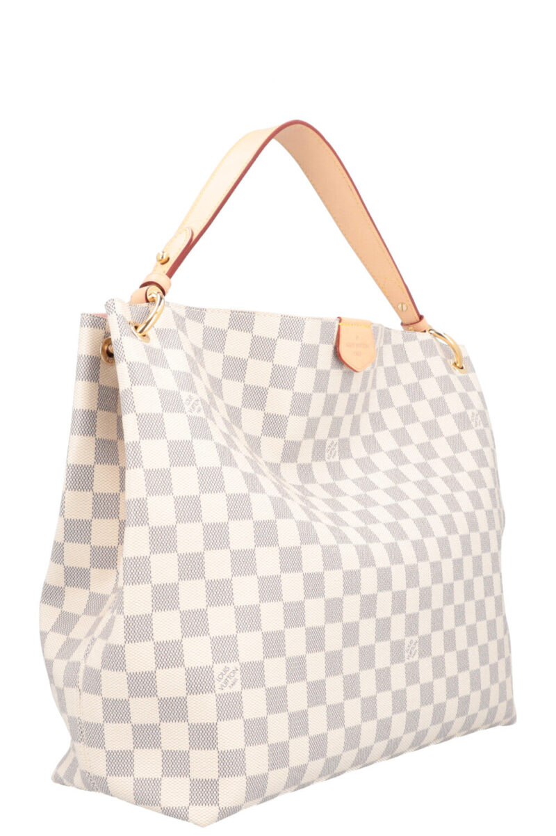 LOUIS VUITTON Graceful MM Bag Damier Azur AWE - Image 3