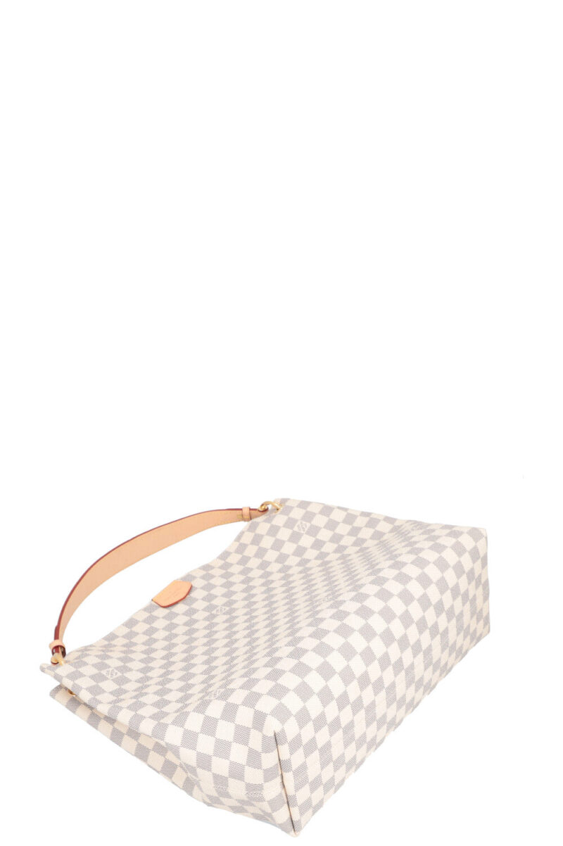 LOUIS VUITTON Graceful MM Bag Damier Azur AWE - Image 6