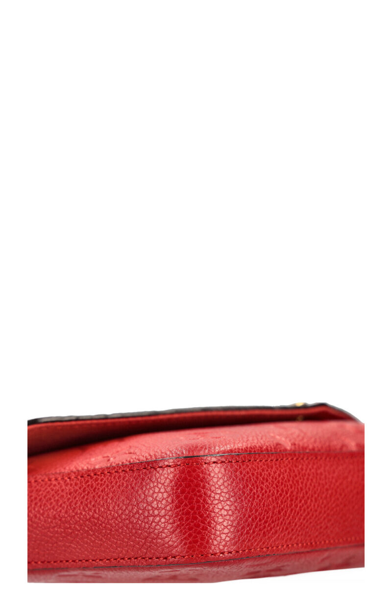 LOUIS VUITTON Felicie Pochette MNG Empreinte Red AWE - Image 8