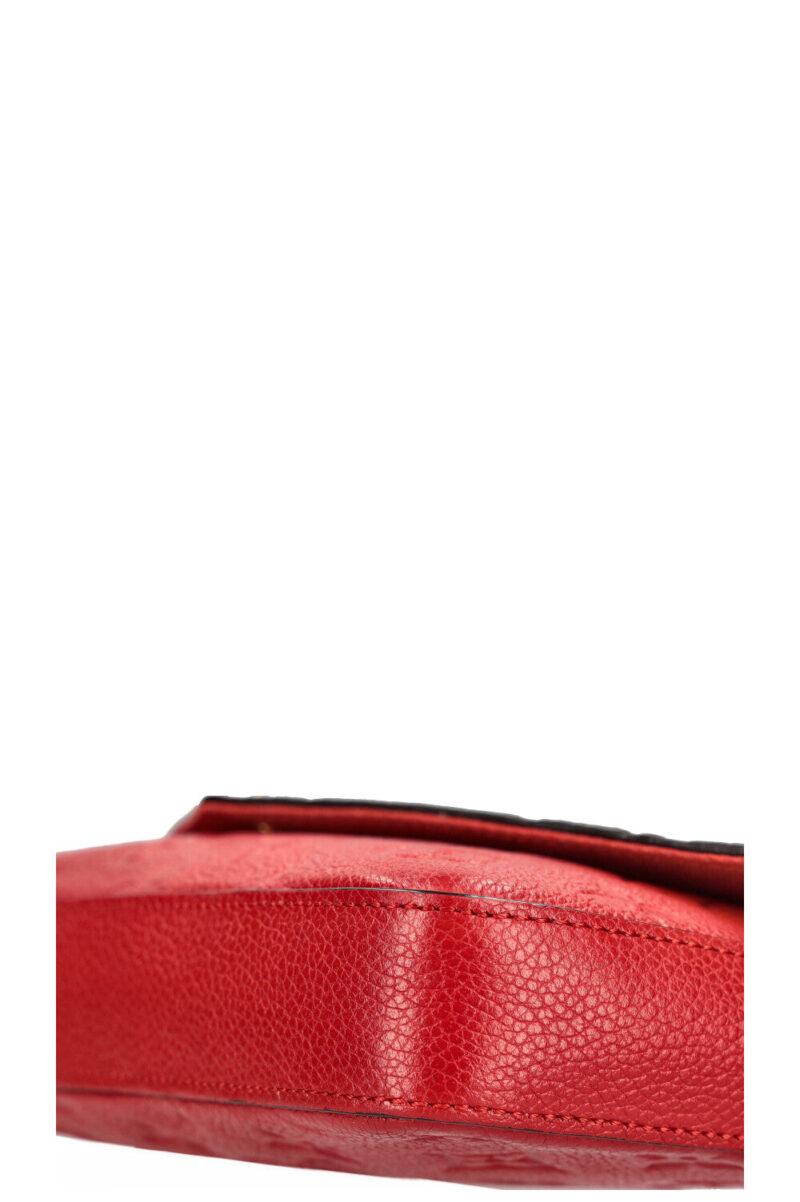 LOUIS VUITTON Felicie Pochette MNG Empreinte Red AWE - Image 9