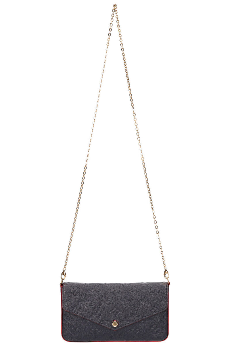 LOUIS VUITTON Felicie Pochette MNG Empreinte Navy AWE - Image 2