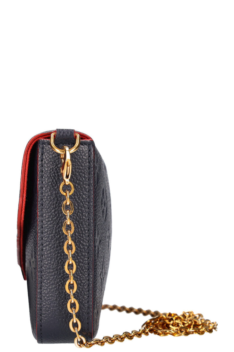 LOUIS VUITTON Felicie Pochette MNG Empreinte Navy AWE - Image 6