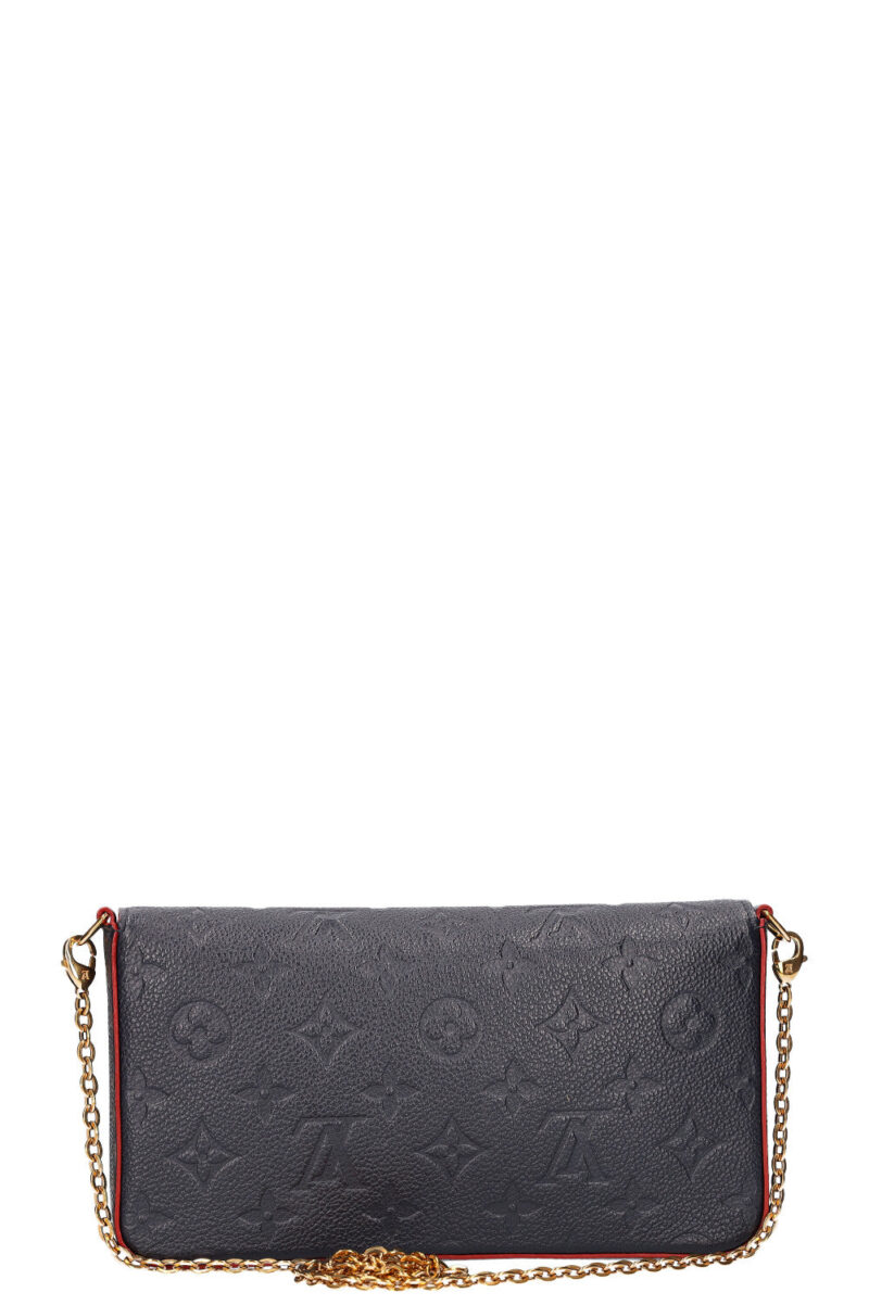 LOUIS VUITTON Felicie Pochette MNG Empreinte Navy AWE - Image 5