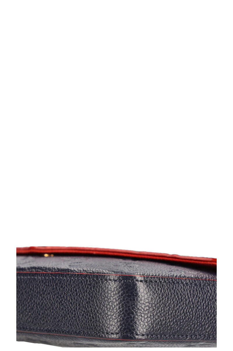 LOUIS VUITTON Felicie Pochette MNG Empreinte Navy AWE - Image 8
