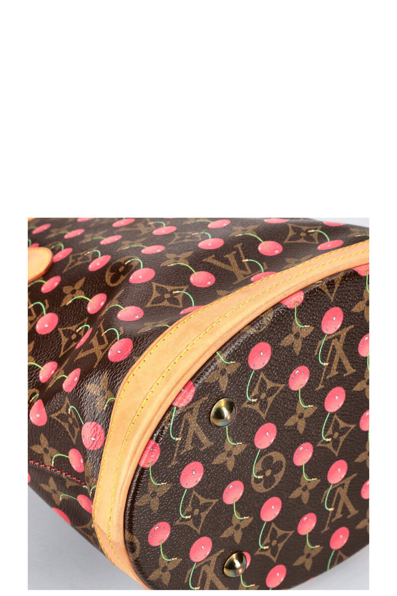 LOUIS VUITTON Bucket Bag Monogram Cerises AWE - Image 9