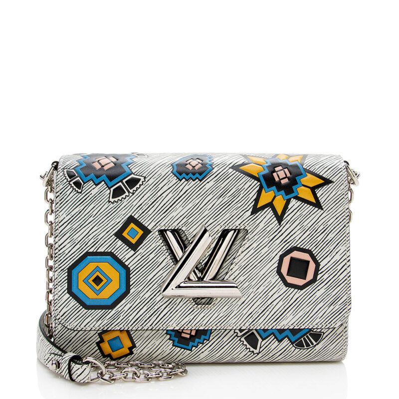 Louis Vuitton Aztec Epi Leather Twist MM Shoulder Bag (SHF-16794) AWE - Image 14