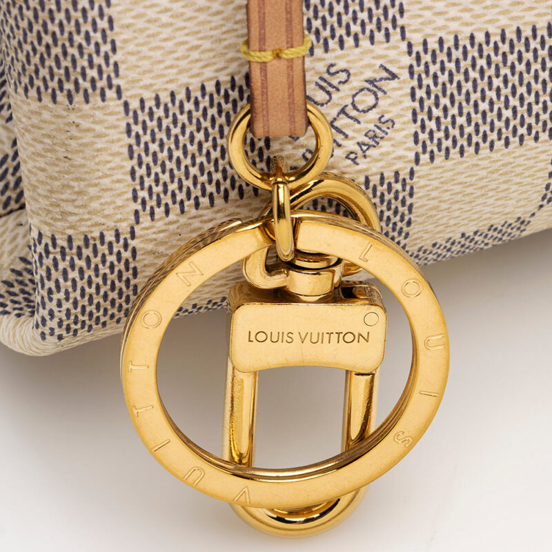 Louis Vuitton Damier Azur Artsy MM Shoulder Bag (SHF-20334) AWE - Image 14