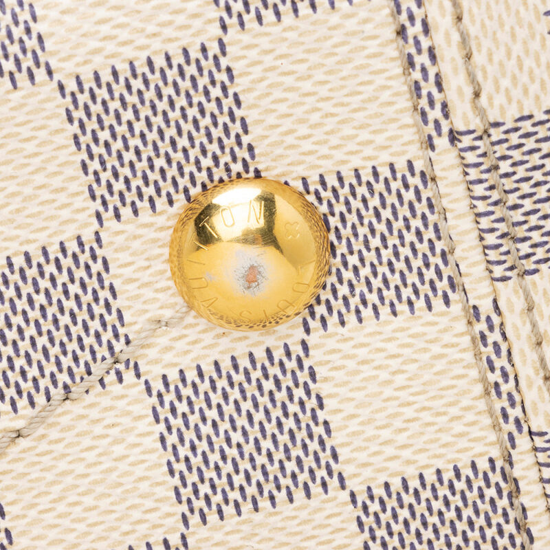 Louis Vuitton Damier Azur Artsy MM Shoulder Bag (SHF-20334) AWE - Image 15