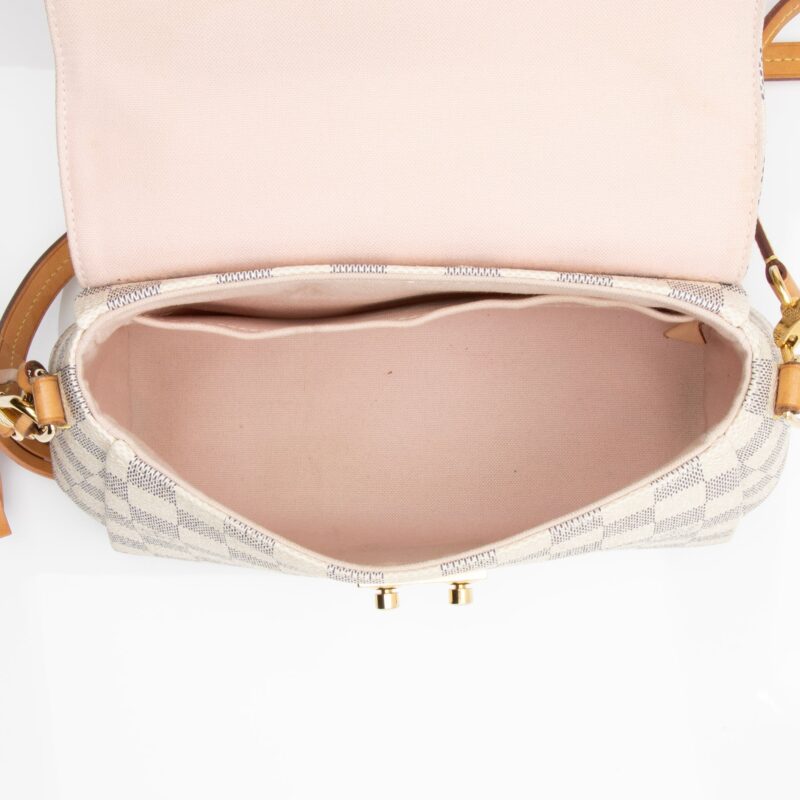 Louis Vuitton Damier Azur Croisette Shoulder Bag (SHF-23451) AWE - Image 6