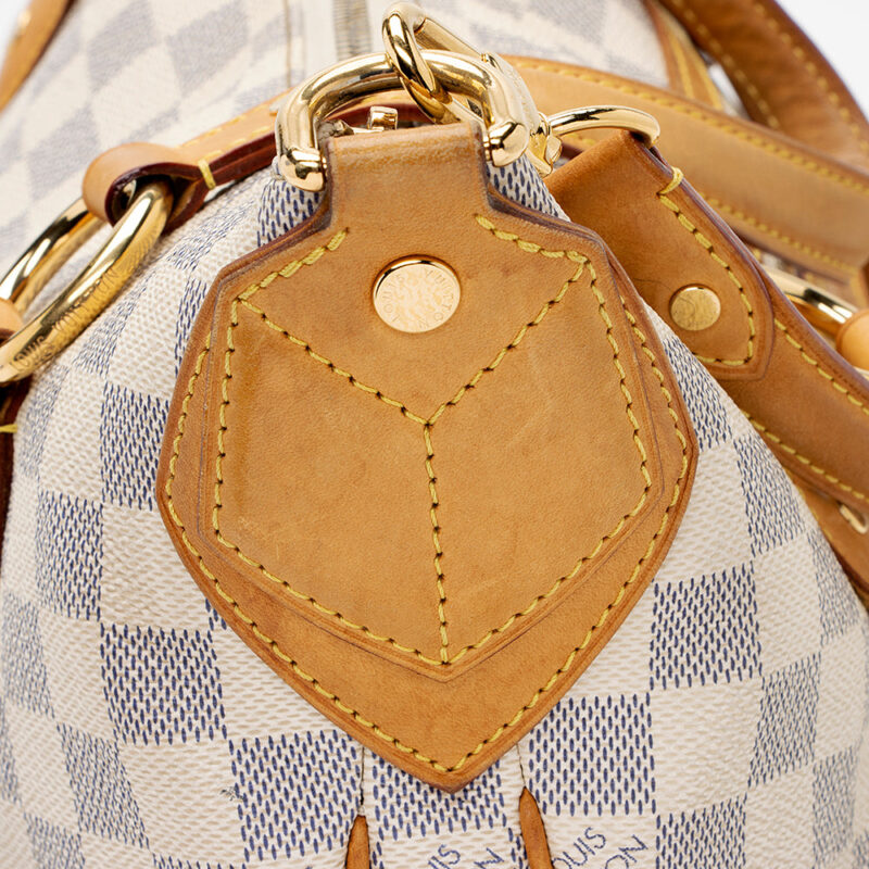 Louis Vuitton Damier Azur Evora MM Tote (SHF-19034) AWE - Image 16