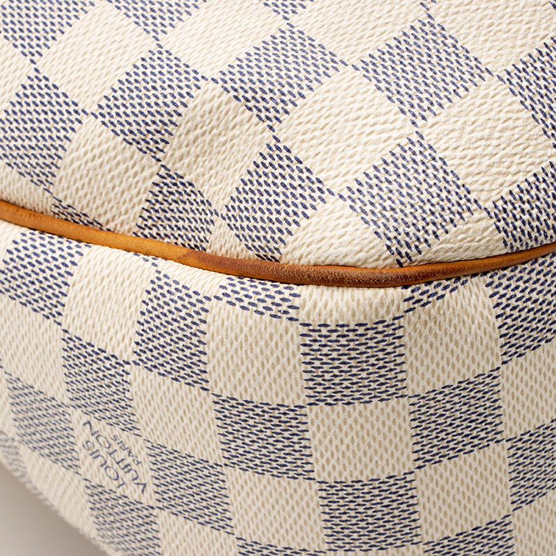 Louis Vuitton Damier Azur Evora MM Tote (SHF-19034) AWE - Image 17
