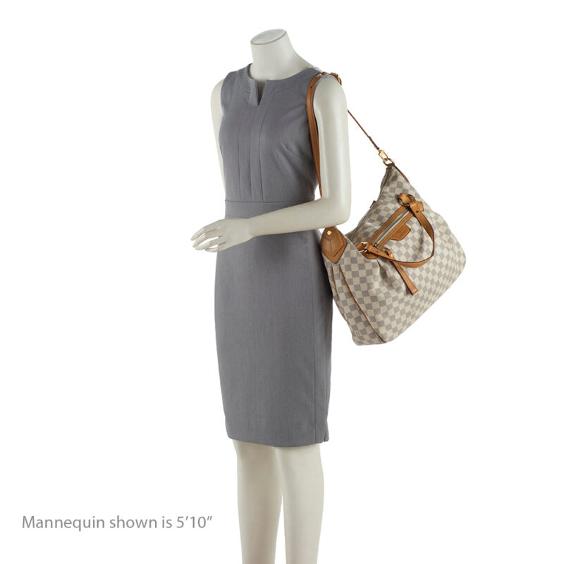 Louis Vuitton Damier Azur Evora MM Tote (SHF-19034) AWE - Image 4