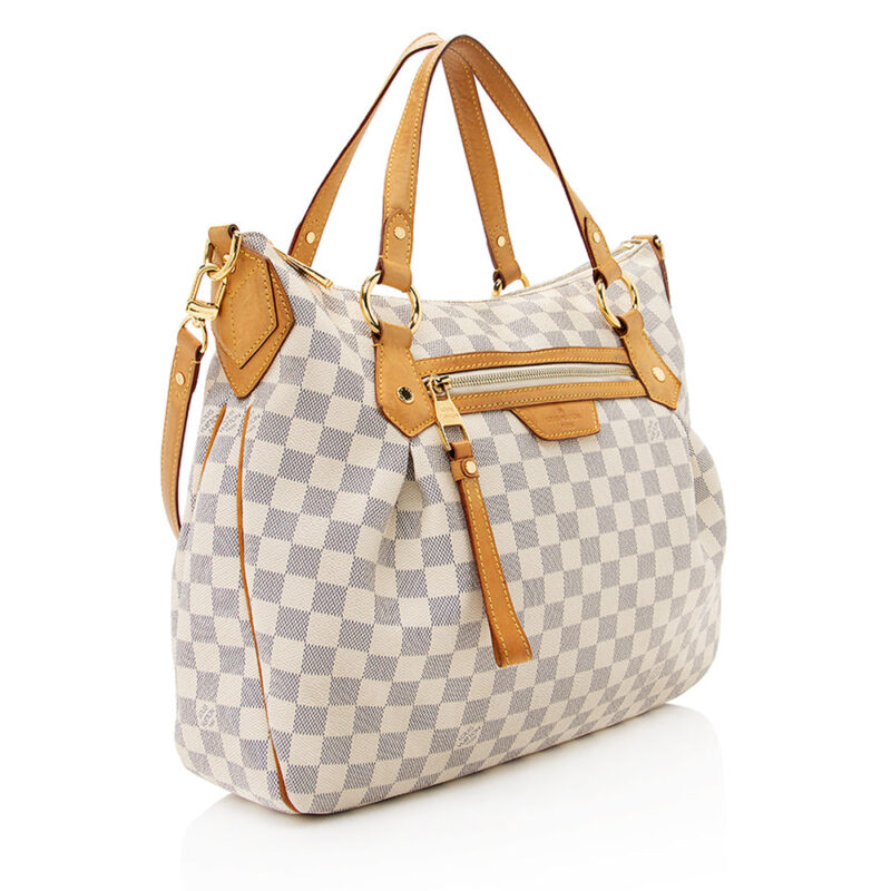 Louis Vuitton Damier Azur Evora MM Tote (SHF-19034) AWE