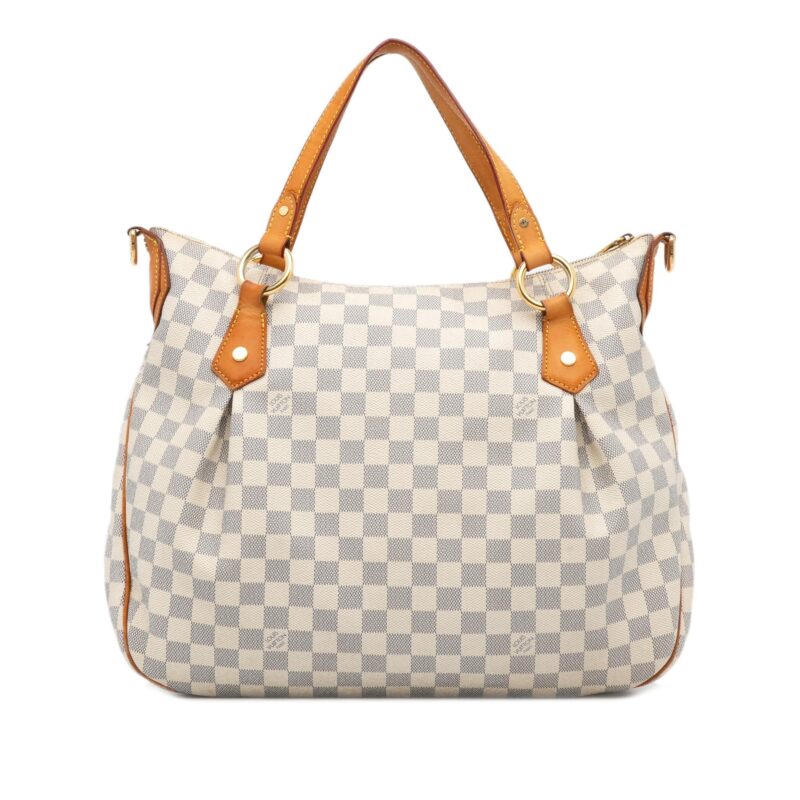 Louis Vuitton Damier Azur Evora MM (SHG-xIep92) AWE - Image 2