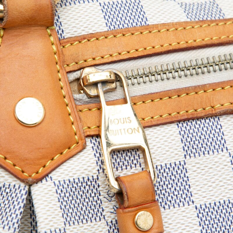 Louis Vuitton Damier Azur Evora MM (SHG-xIep92) AWE - Image 8